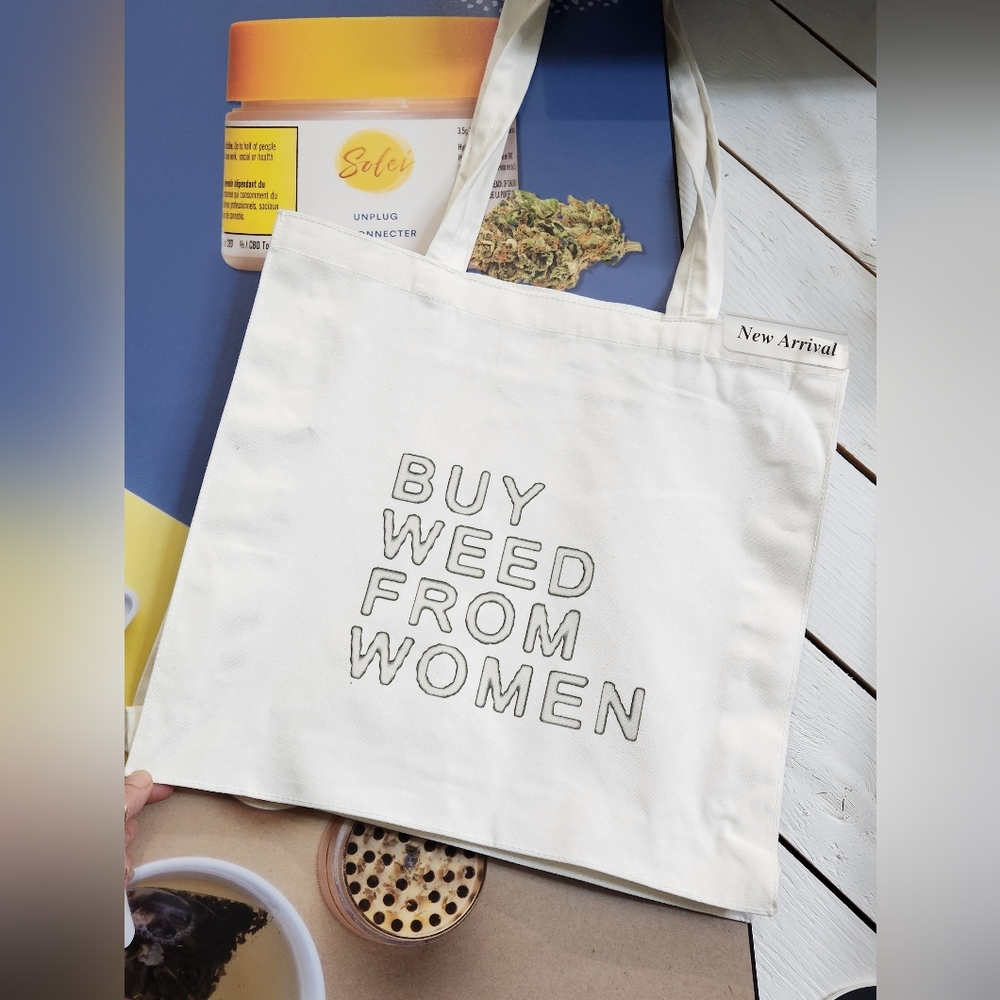 $ Sale (Buy Weed from Woman) Reusable Tote